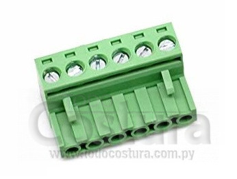 ENCHUFE MACHO (6 PINES) DE CABLE GRABADORA LASER 6090