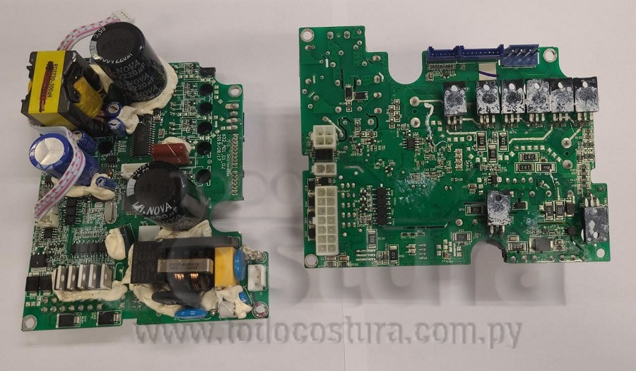 PLACA PRINCIPAL RECTA ELECTRONICA SIRUBA DL7200Q