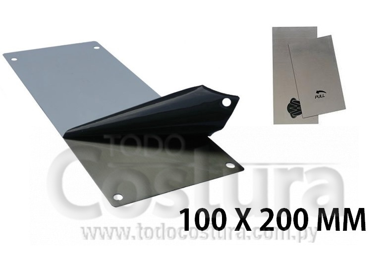 PLACA DE ACERO (100X200X0,5 MM) IMPRESORA TAMPOGRAFICA WILLPEX MANUAL