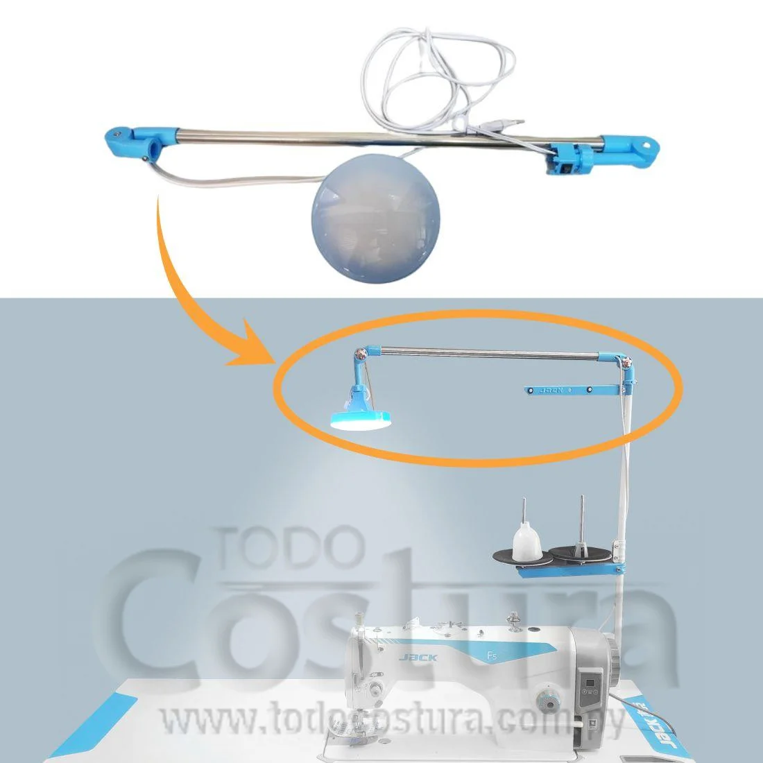 FOCO LED (GRANDE) PARA MAQUINA INDUSTRIAL