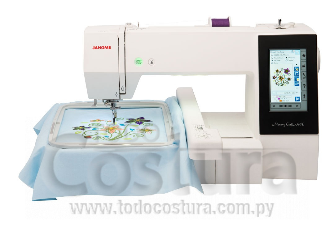 BORDADORA COMPUTARIZADA JANOME MC500E / MC500ELE