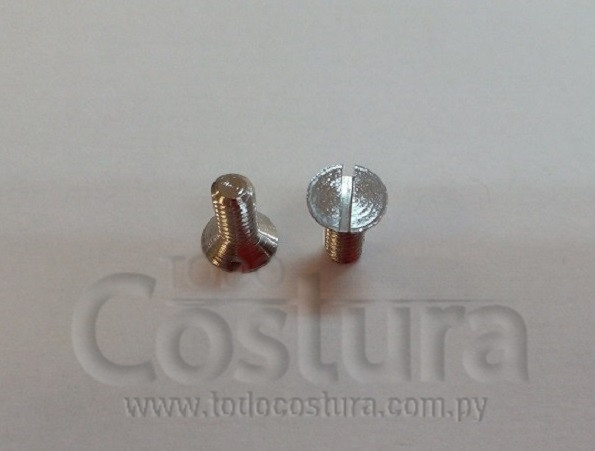 TORNILLO TRASERO DE CHAPA DE BRAZO BORDADORA RICOMA CHT / PV-1201