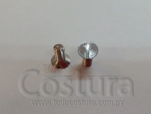 TORNILLO TRASERO DE CHAPA DE BRAZO BORDADORA RICOMA CHT / PV-1201