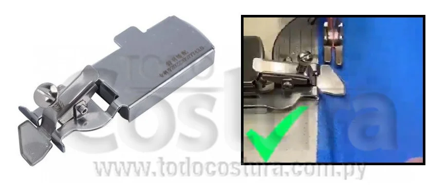 GUIADOR DE COSTURA (AJUSTABLE - CON IMAN) MAQUINA FAMILIAR / INDUSTRIAL