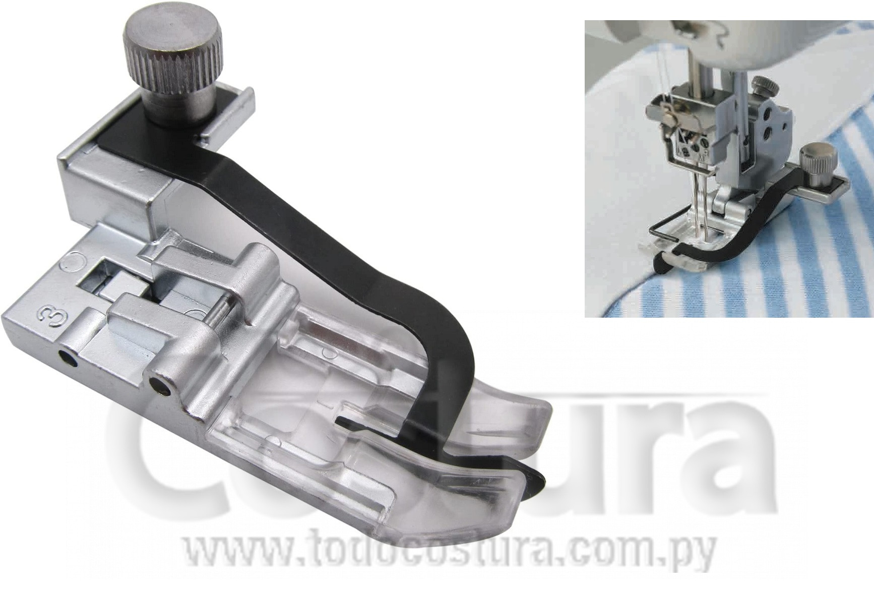PRENSATELA (CON GUIA) COLLARETA JANOME 2000CPX