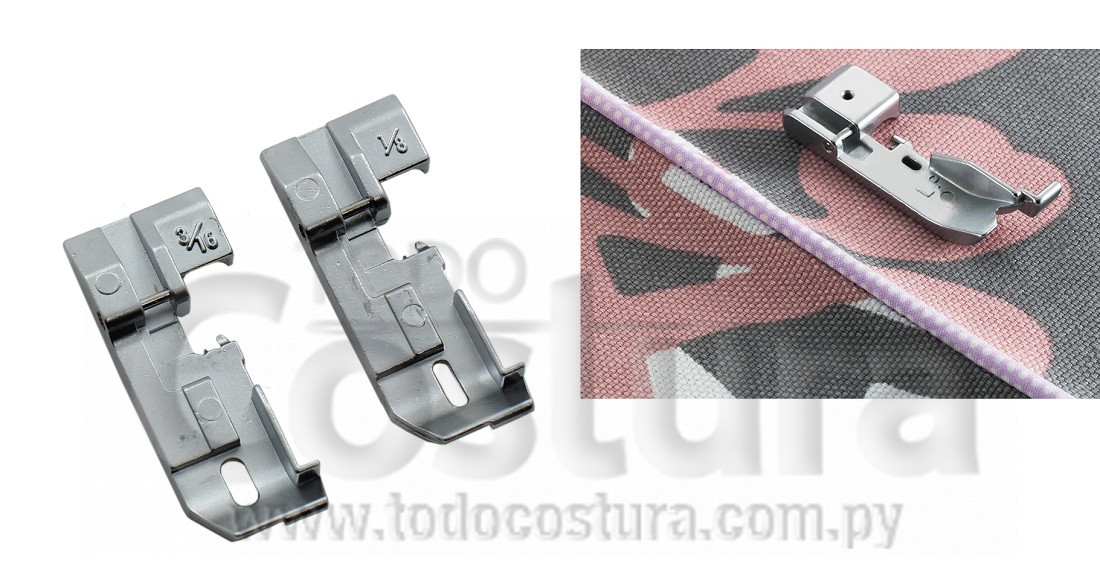 PRENSATELA (SET) PARA VIVO (3/16 - 1/8) OVERLOCK JANOME 744D / 8002D