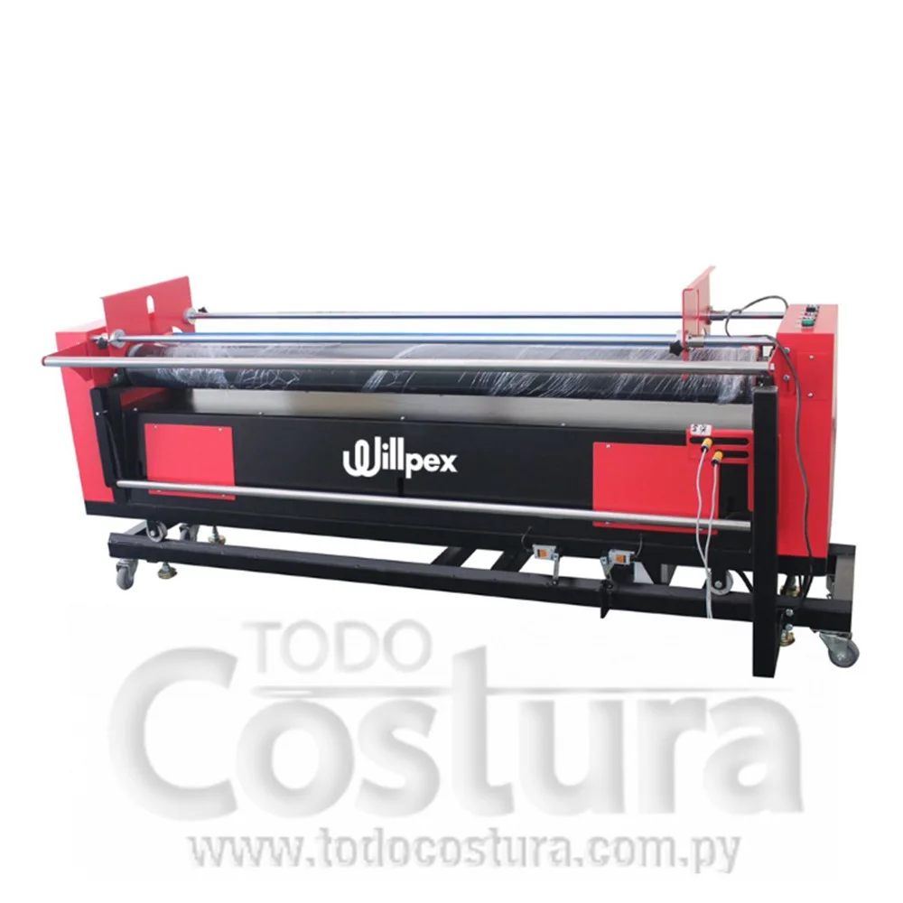 MAQUINA SOPORTE ALIMENTADOR DE ROLLO DE TELA P/ GRABADORA LASER WILLPEX 1813