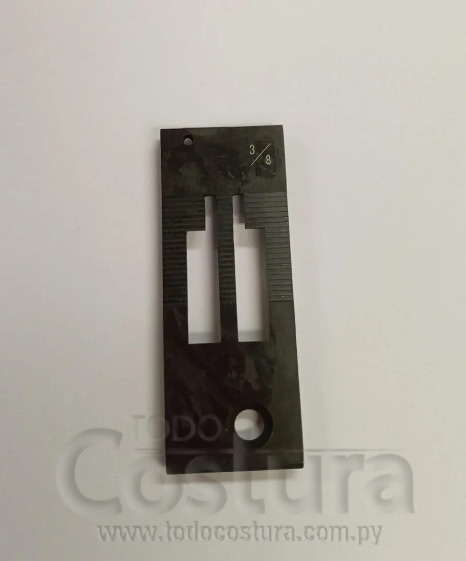 CHAPA DIENTE (3/8) DOBLE AGUJA SIRUBA DT828L / JUKI LH-3528