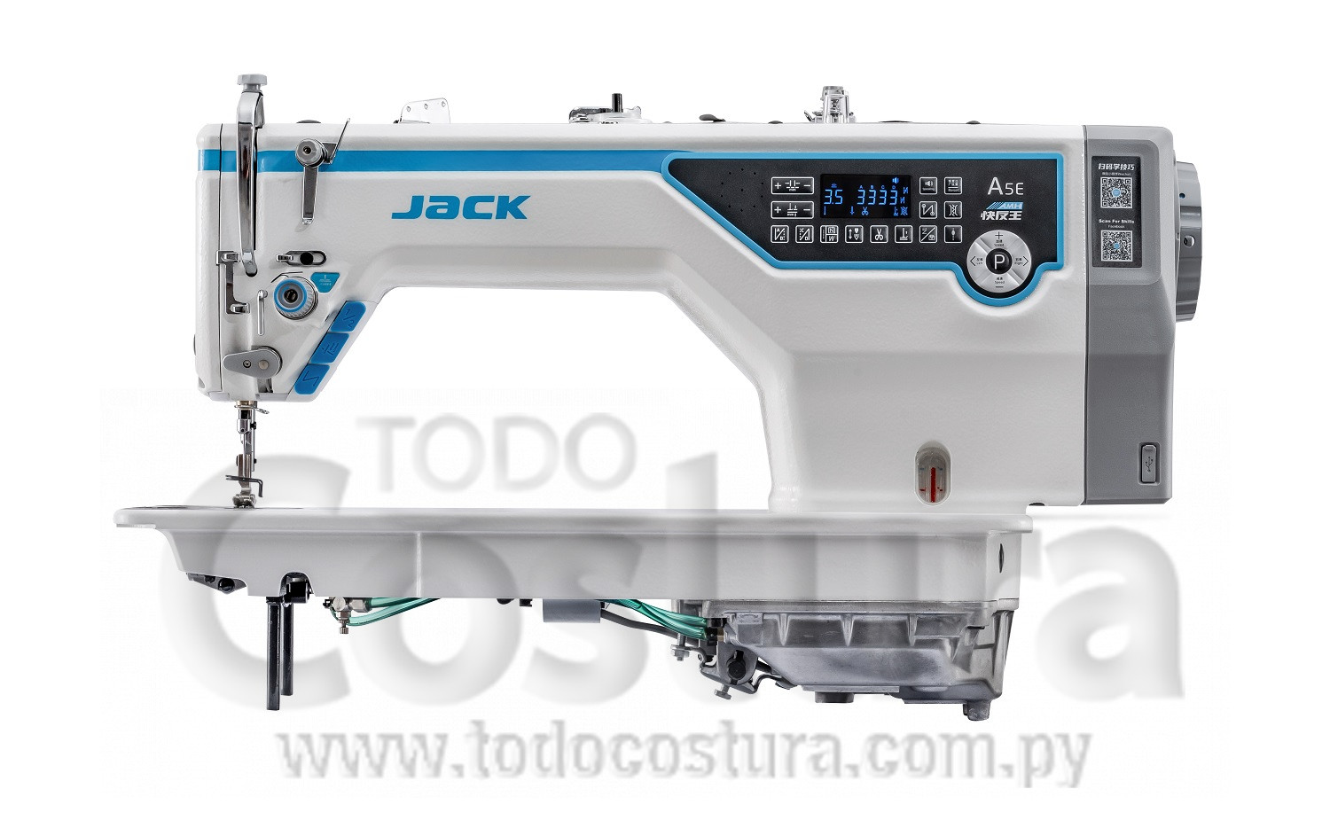 RECTA (ELECT. - MULTI-FUNCION LIVIANA / PESADA) JACK A5E-A-7 (MOTOR INCORPORADO)