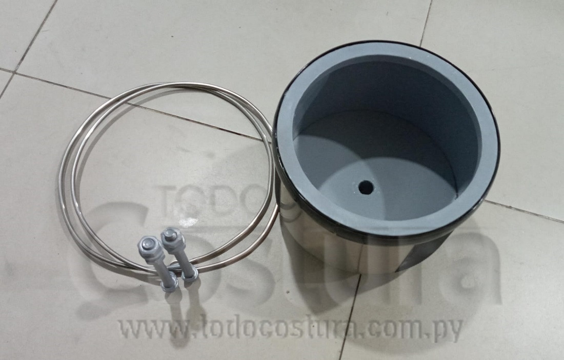 TAMBOR CILINDRO (19CM) CON PASADOR DE CORDON MAQUINA COLOCADOR DE CORDON WILLPEX WP-30