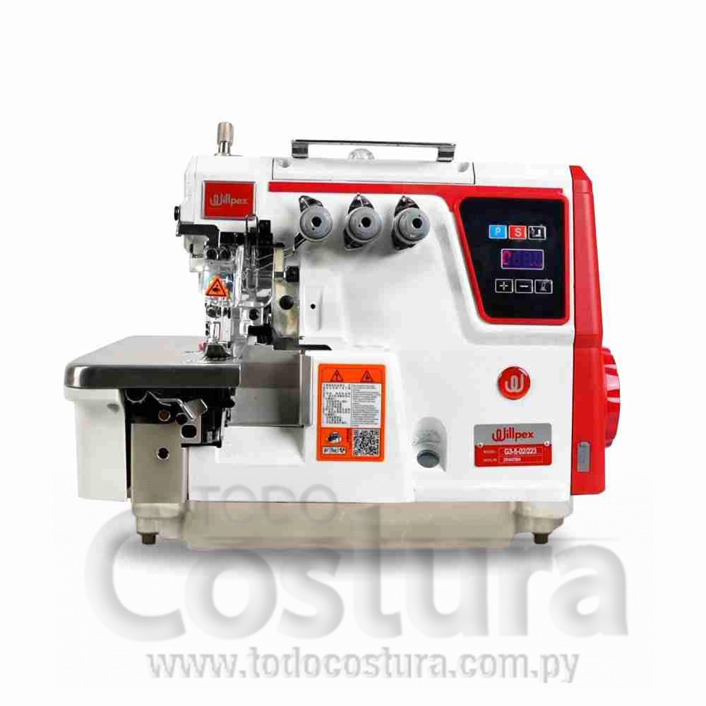 OVERLOCK (3 HILOS) WILLPEX G3-3-02/233 (MOTOR INCORPORADO)