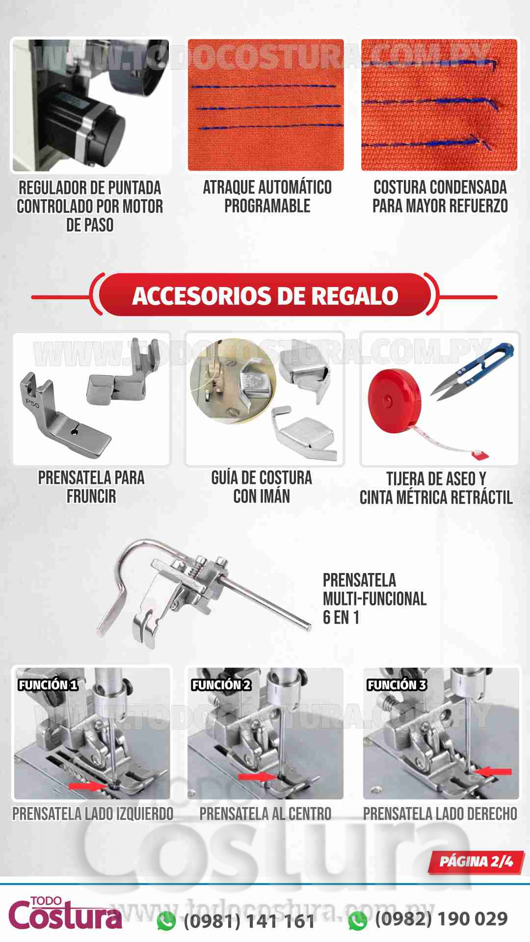 RECTA (ELECTRONICA - LIVIANA) WILLPEX R5 (MOTOR INCORPORADO)