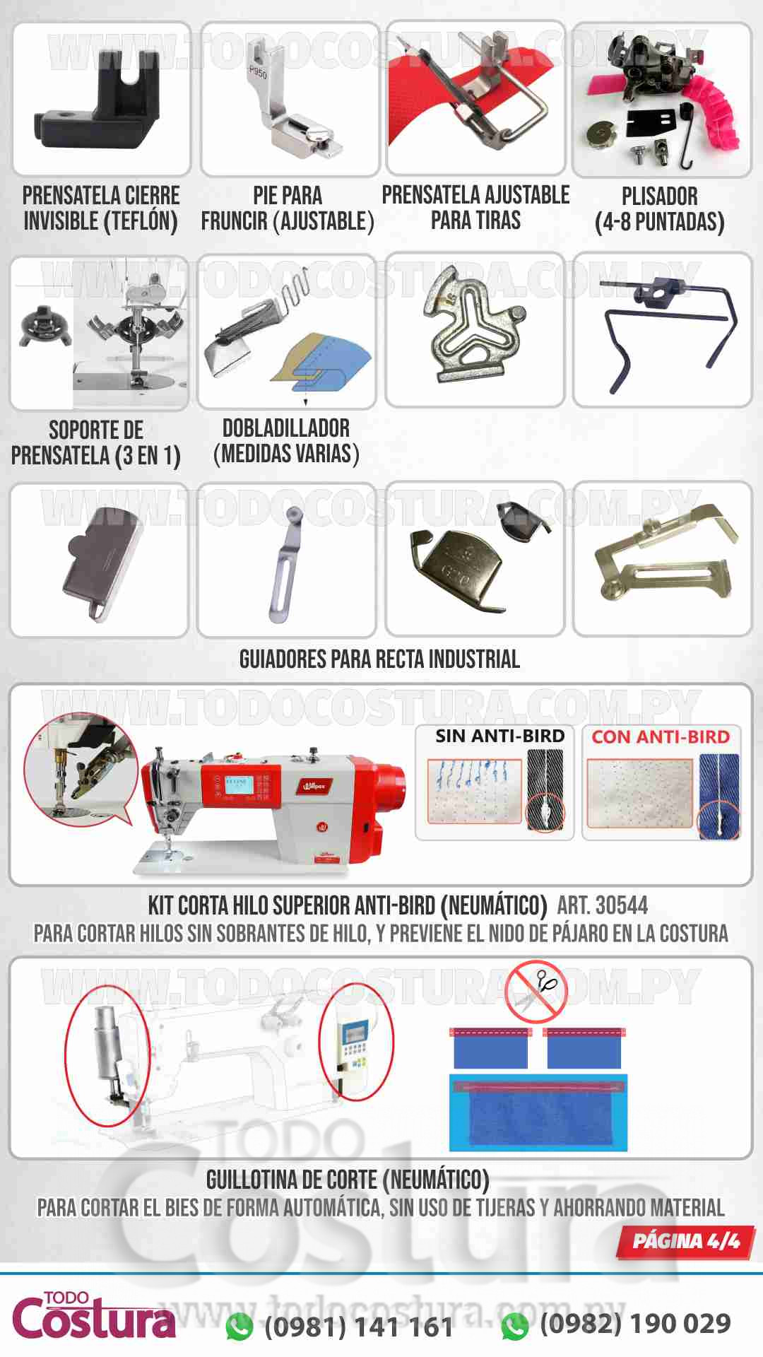 RECTA (ELECTRONICA - LIVIANA) WILLPEX R5 (MOTOR INCORPORADO)