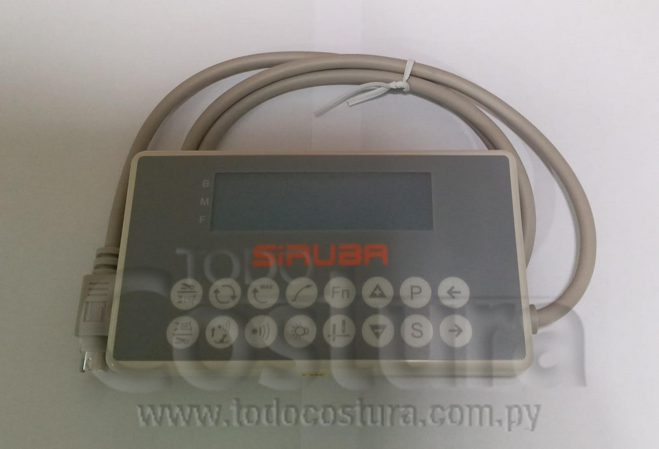 PANEL DIGITAL OVERLOCK SIRUBA 747LD/VTE