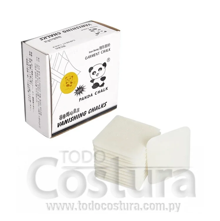 TIZA (DE CERA) PARA TELA (BLANCO) - 50 UNIDADES