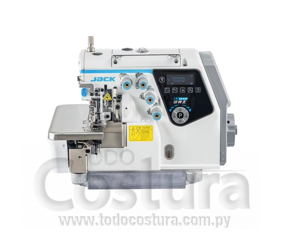 OVERLOCK (ELECTRONICA - 5 HILOS - PESADA) JACK C7-5-M04/435 (MOTOR INCORPORADO)