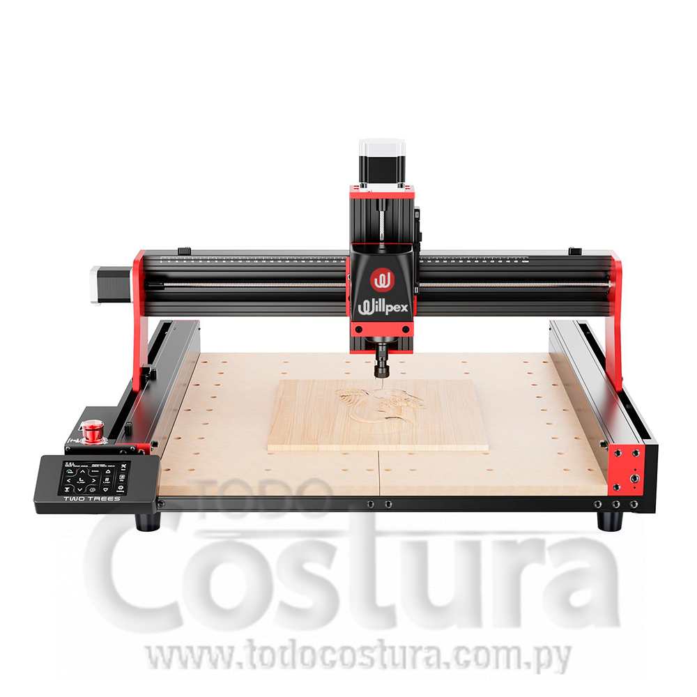 MAQUINA GRABADORA ROUTER CNC (46X46CM - 80W) WILLPEX TTC-450 PRO