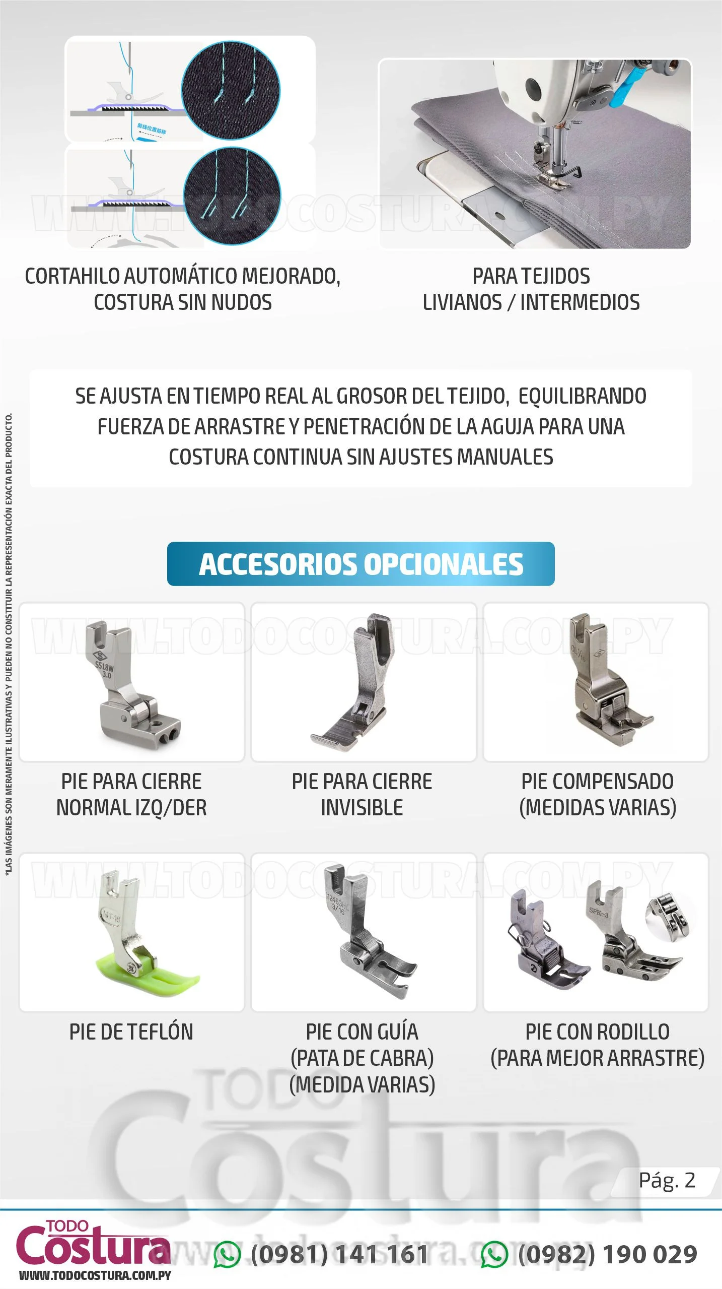 RECTA ELECTRONICA (LIVIANA) JACK A4B-A-C (MOTOR INCORPORADO)