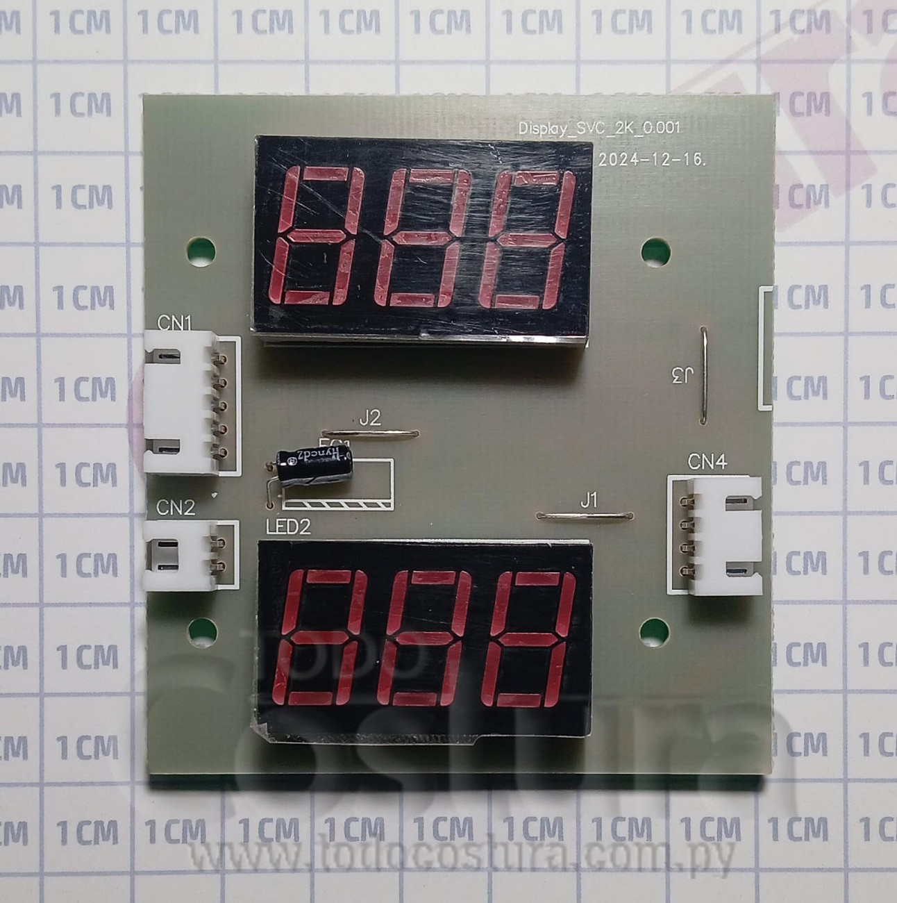 PLACA DISPLAY ESTABILIZADOR DE VOLTAJE SERVO WILLPEX SVD-1500VA