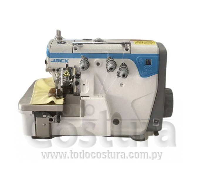 OVERLOCK (3 HILOS - CON ATRAQUE) JACK E4S-3-82/233 (MOTOR INCORPORADO)