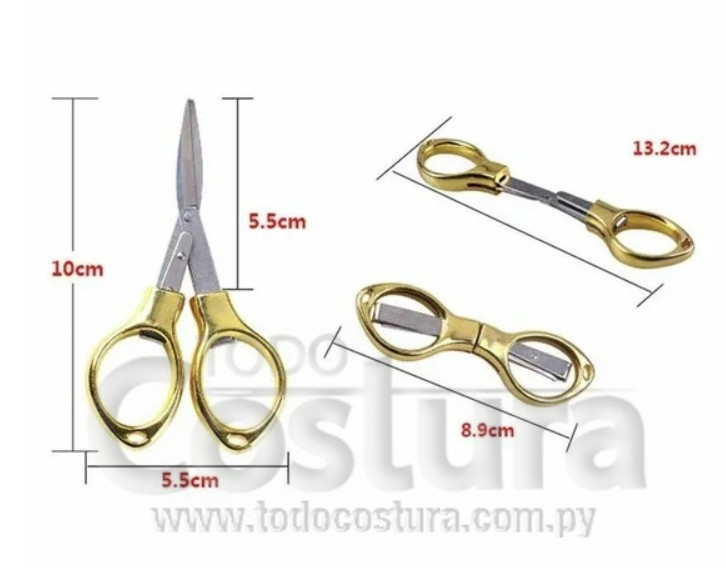 TIJERA PLEGABLE PORTATILES (ACERO INOXIDABLE)