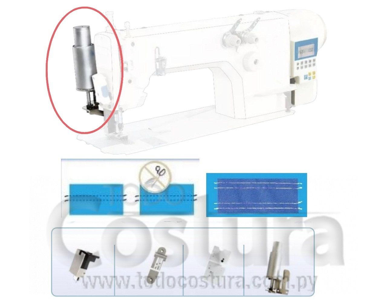 GUILLOTINA DE CORTE (NEUMATICO) P/ RECTA CADENETA SIRUBA L381/L382/L383