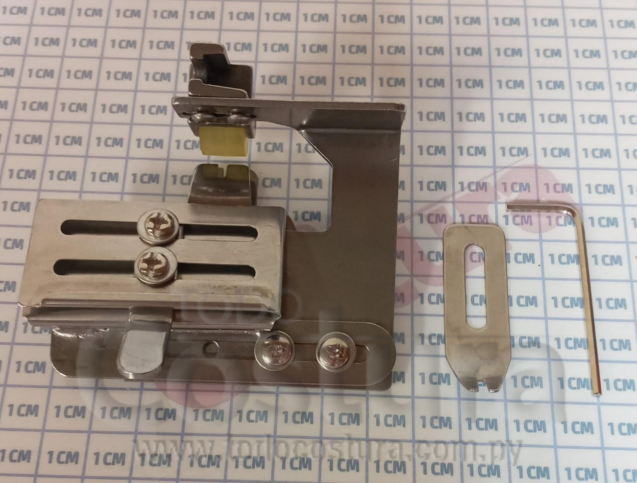 PRENSATELA CON GUIA FRU-FRU (IZQUIERDO) RECTA INDUSTRIAL