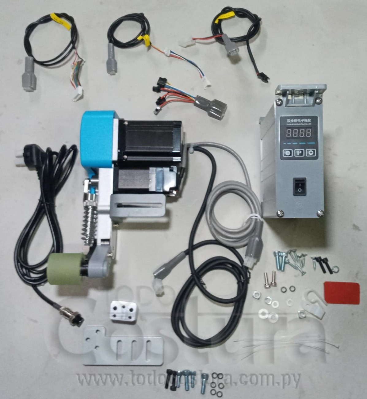 PULLER DIGITAL (COMPLETO) 814351 PARA DOBLE AGUJA ELECTRONICA JACK 58750J-A / 58750J