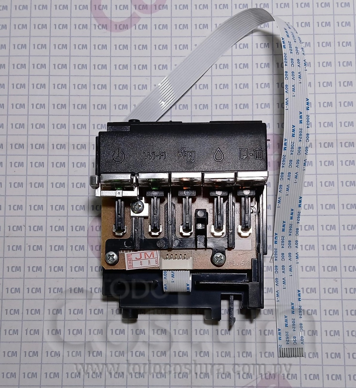 PLACA ELECTRONICA DE BOTONES CON CARCASA (COMPLETA) IMPRESORA EPSON L805