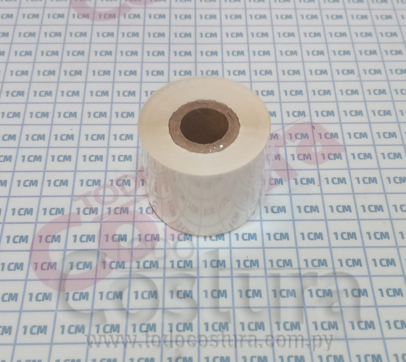 CINTA FOIL BLANCO MATE (25MM X 100 METROS) P/ TRANSFER FOIL WILLPEX NDL-320C