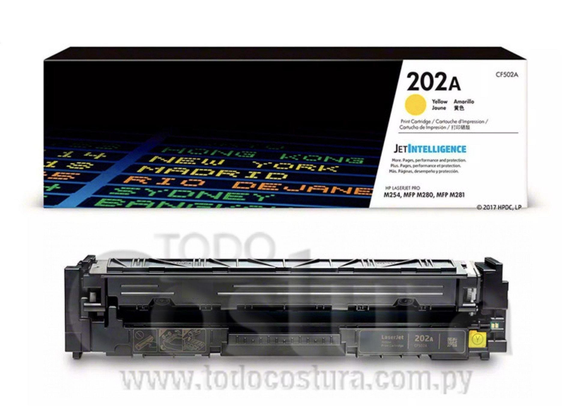 TONER (AMARILLO) IMPRESORA LASER HP M254NW (GENERICO)