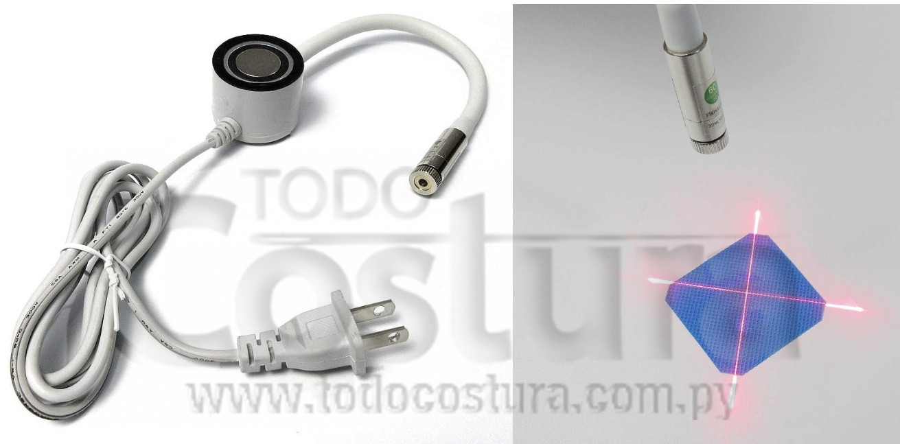 PUNTERO LASER MAGNETICO (TIPO CRUZ)