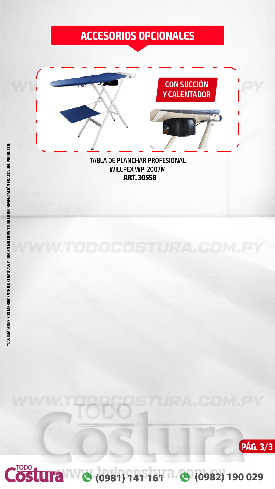 PLANCHA A VAPOR (CON CALDERA) WILLPEX SR-5800SL