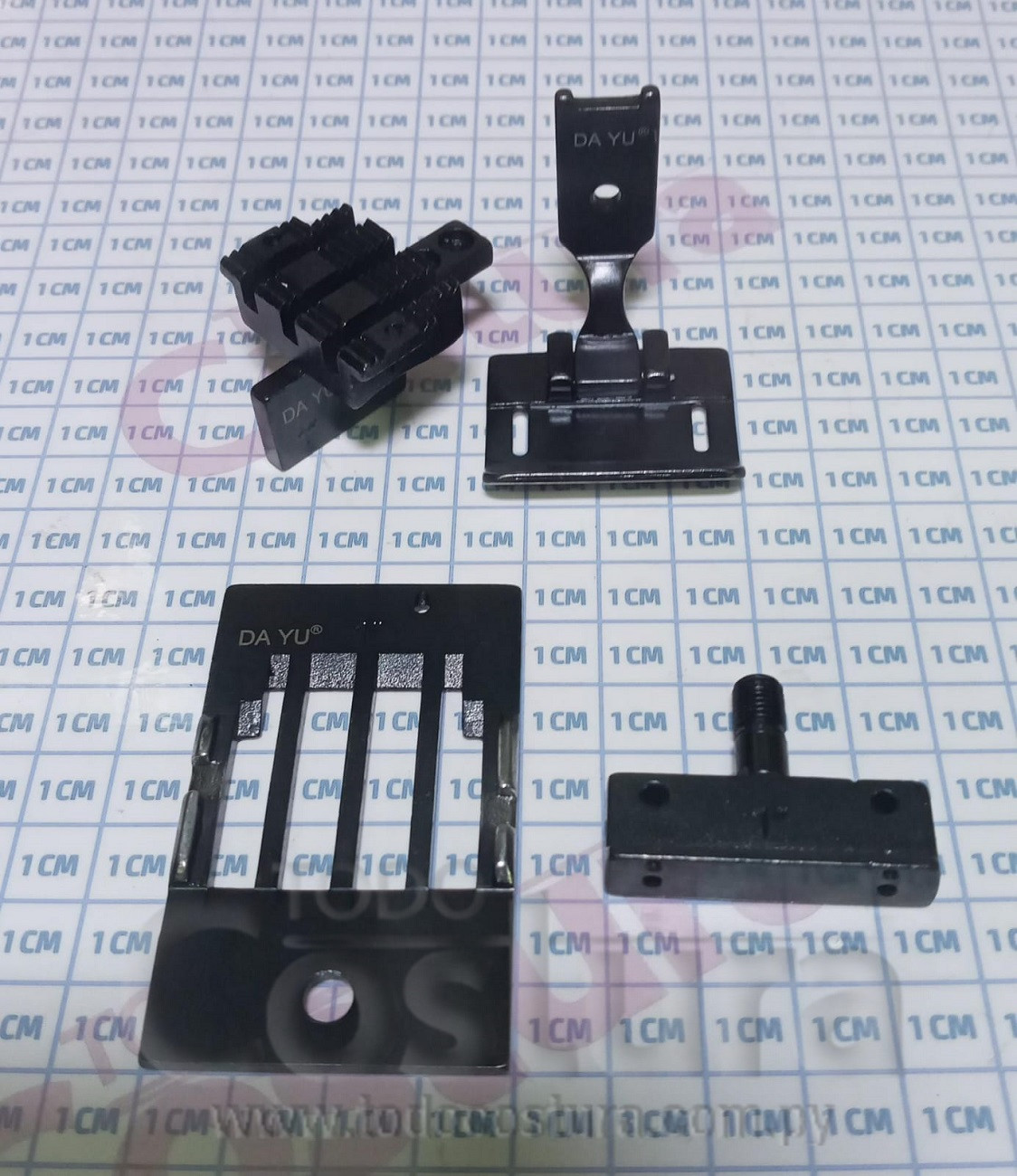 KIT DE GARGA (1 PULG) DOBLE AGUJA JUKI LH512