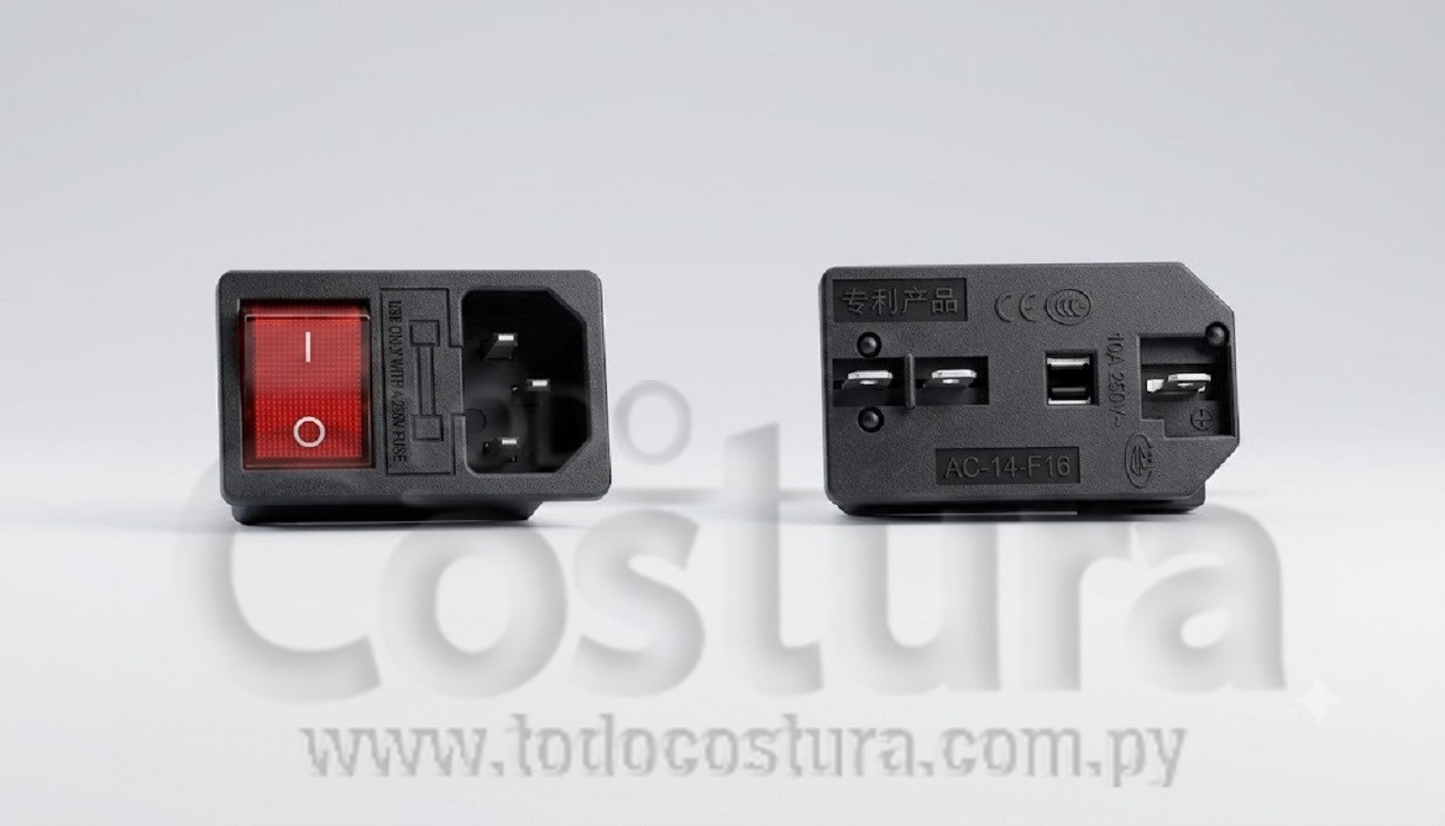 ENCHUFE HEMBRA CON LLAVE IMPRESORA 3D WILLPEX ARTILLERY