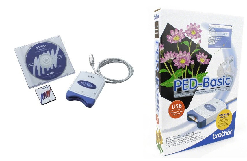 SOFTWARE BROTHER PED-BASIC (PARA GRABAR DISEÑOS EN TARJETA)