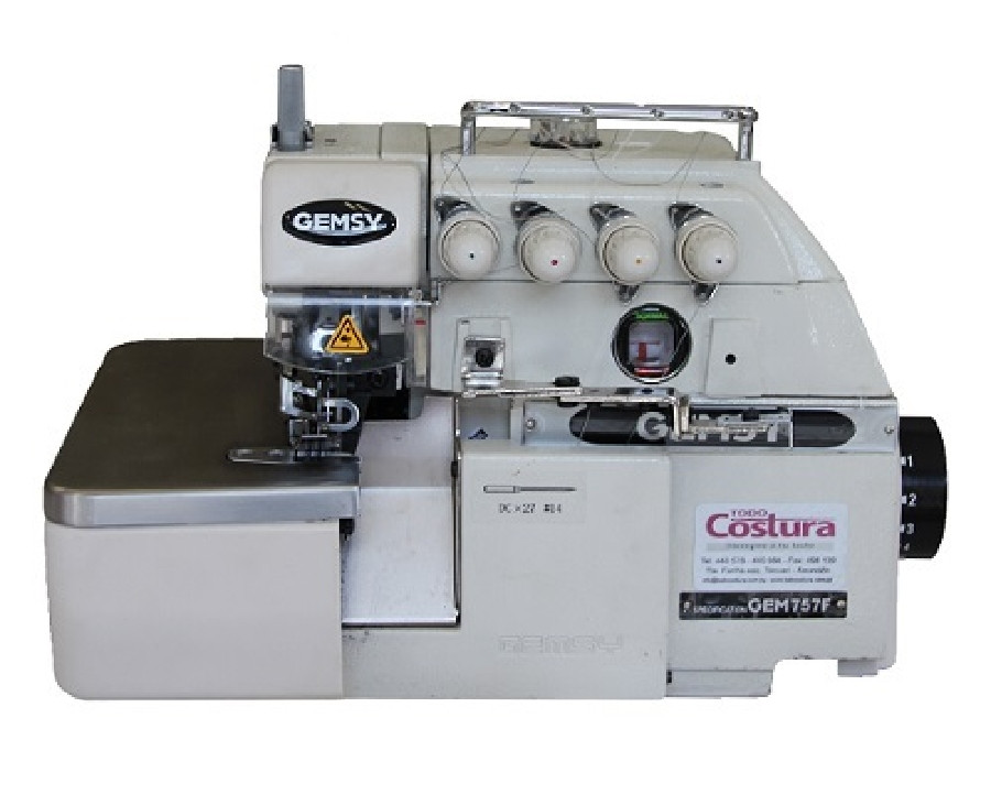 OVERLOCK INDUSTRIAL (NORMAL) 5 HILOS GEMSY-GEM757F