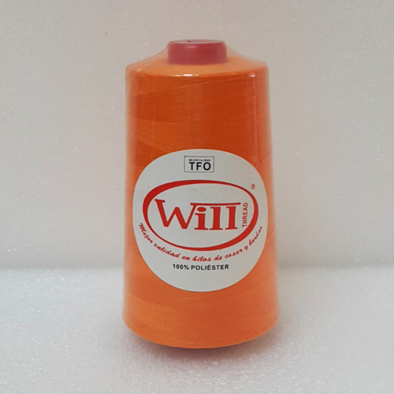 HILO DE COSER WILL (145 - NARANJA - 5000Y) 40/2 -TFO