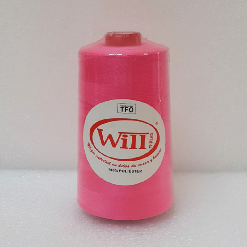 HILO DE COSER WILL (161 - ROSADO - 5000Y) 40/2 -TFO
