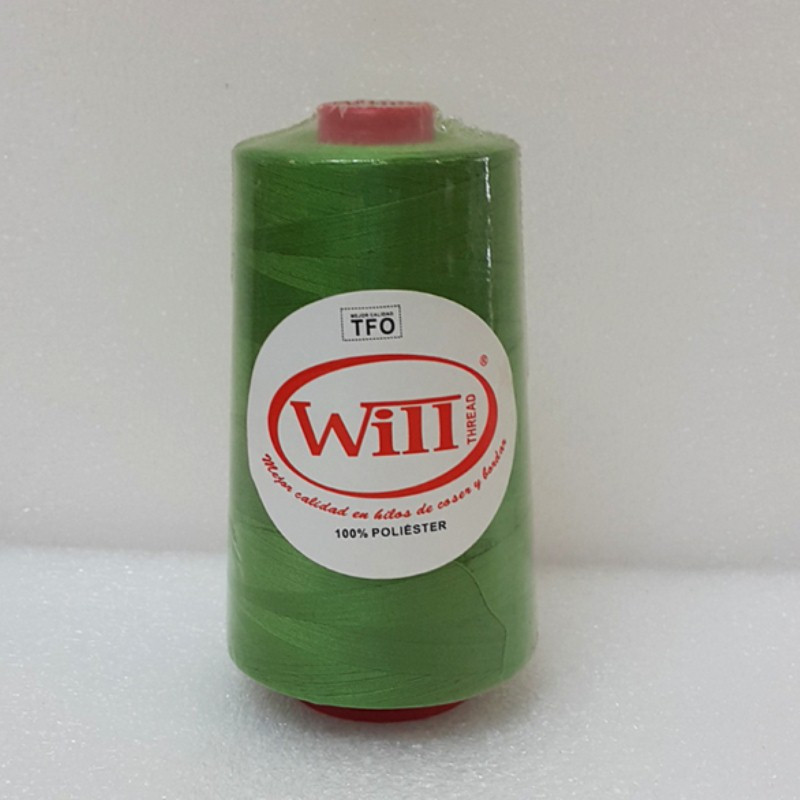HILO DE COSER WILL (205 - VERDE - 5000Y) 40/2 -TFO