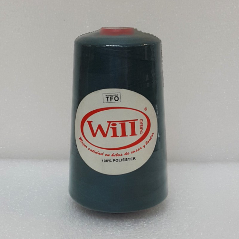 HILO DE COSER WILL (250 - VERDE MUSGO - 5000Y) 40/2 -TFO
