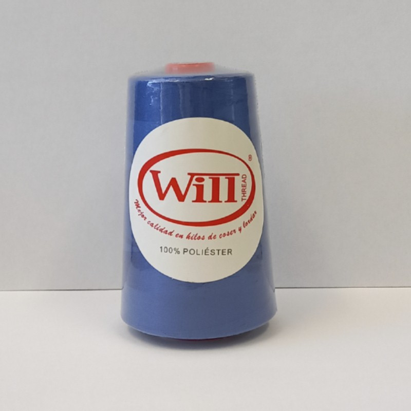 HILO DE COSER WILL (293 - AZUL - 5000Y) 40/2 -TFO
