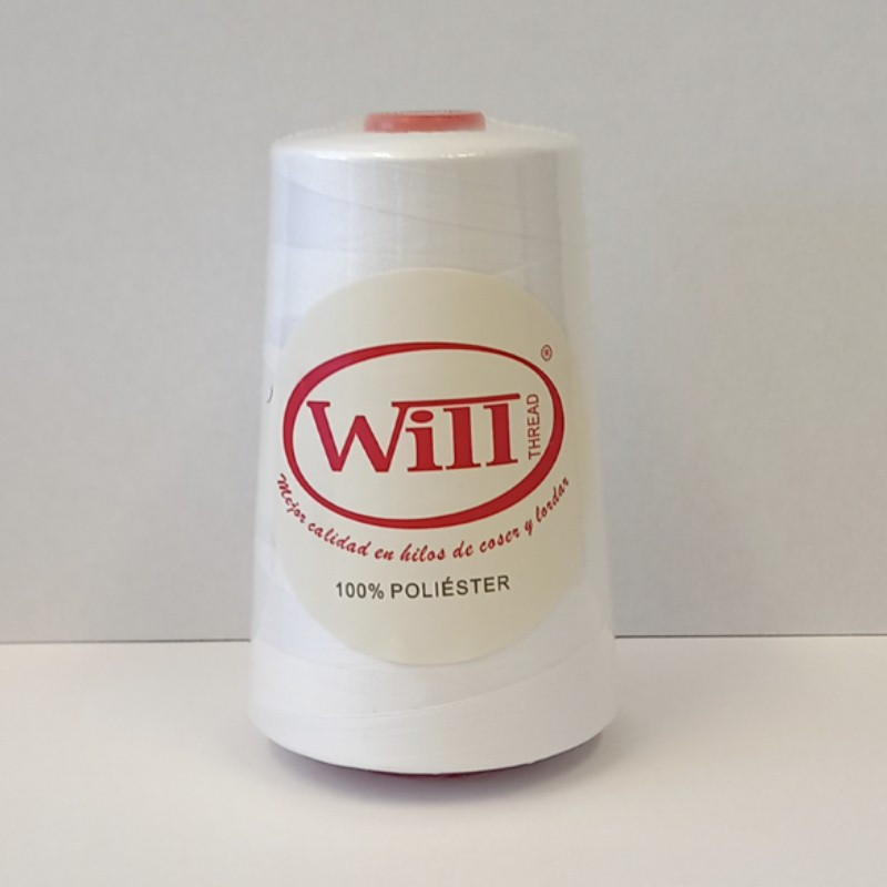 HILO DE COSER WILL (301 - BLANCO - 5000Y) 40/2 -TFO