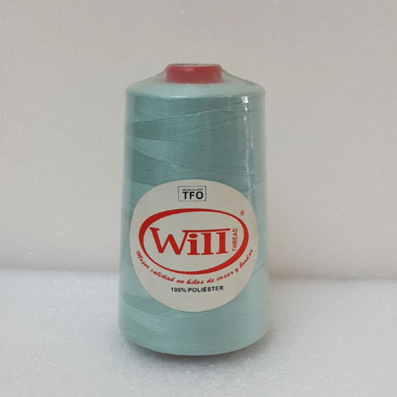 HILO DE COSER WILL (305 - VERDE AGUA - 5000Y) 40/2 -TFO
