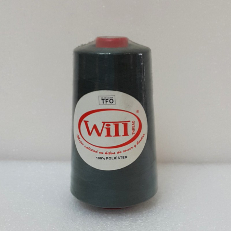 HILO DE COSER WILL (372 - VERDE CROMO - 5000Y) 40/2 -TFO