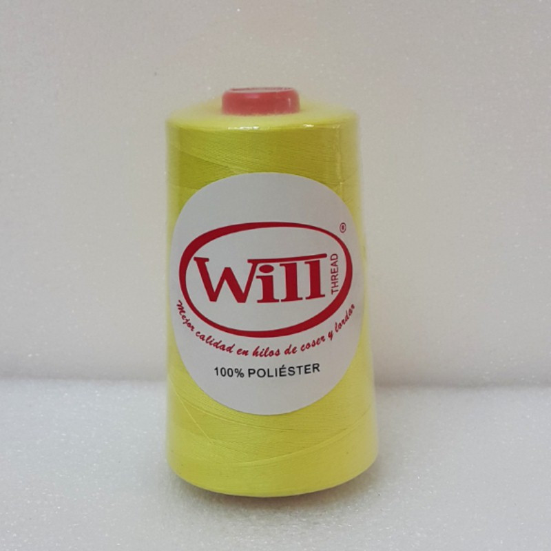 HILO DE COSER WILL (380 - AMARILLO - 5000Y) 40/2 -TFO