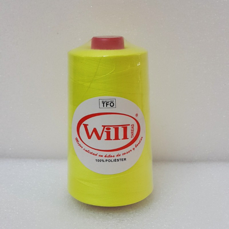 HILO DE COSER WILL (382 - AMARILLO - 5000Y) 40/2 -TFO