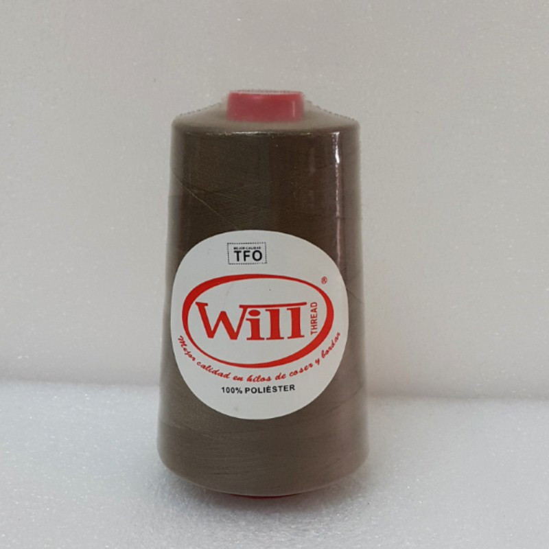 HILO DE COSER WILL (397 - PARDO ARCILLA  - 5000Y) 40/2 -TFO