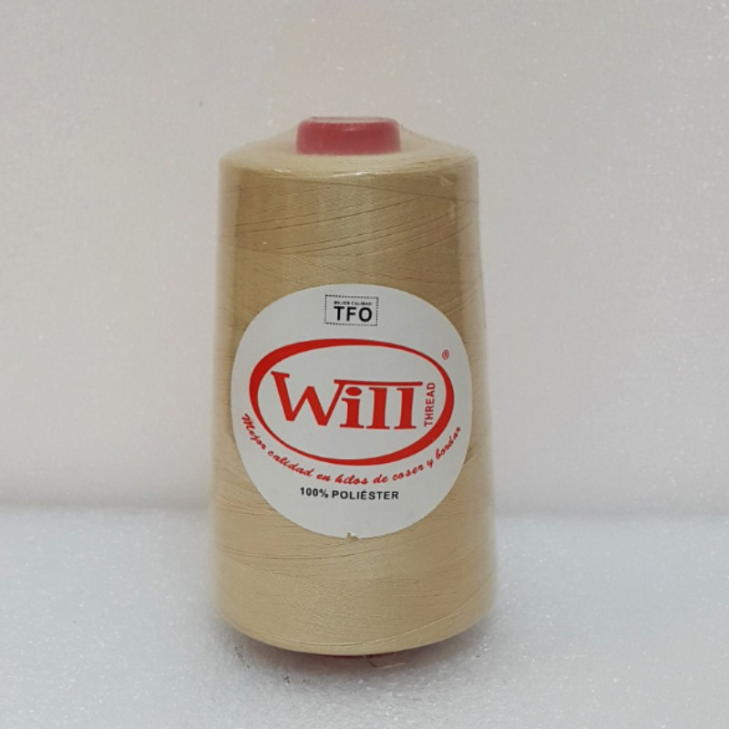 HILO DE COSER WILL (457 - BEIGE CLARO - 5000Y) 40/2 -TFO