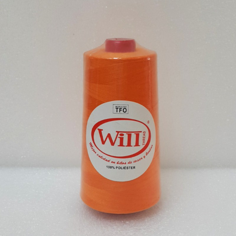 HILO DE COSER WILL (145 - NARANJA - 2500Y) 40/2 -TFO
